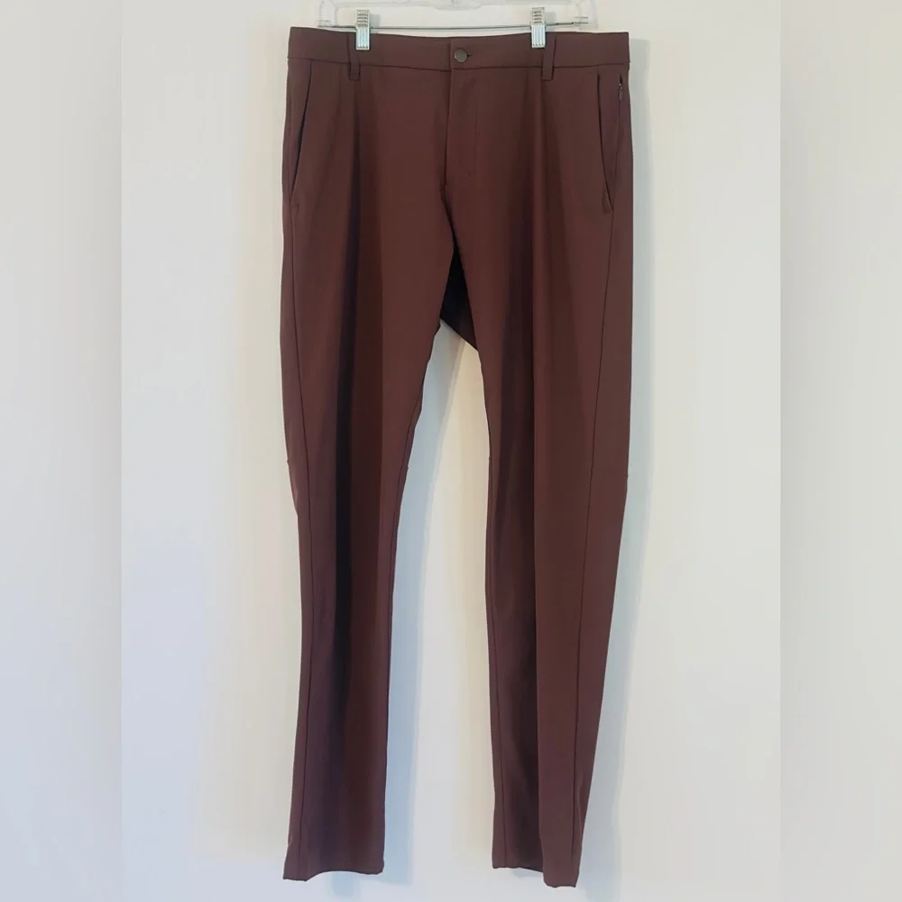 Lululemon Athletica Men's Brown ABC Pants‎ 34